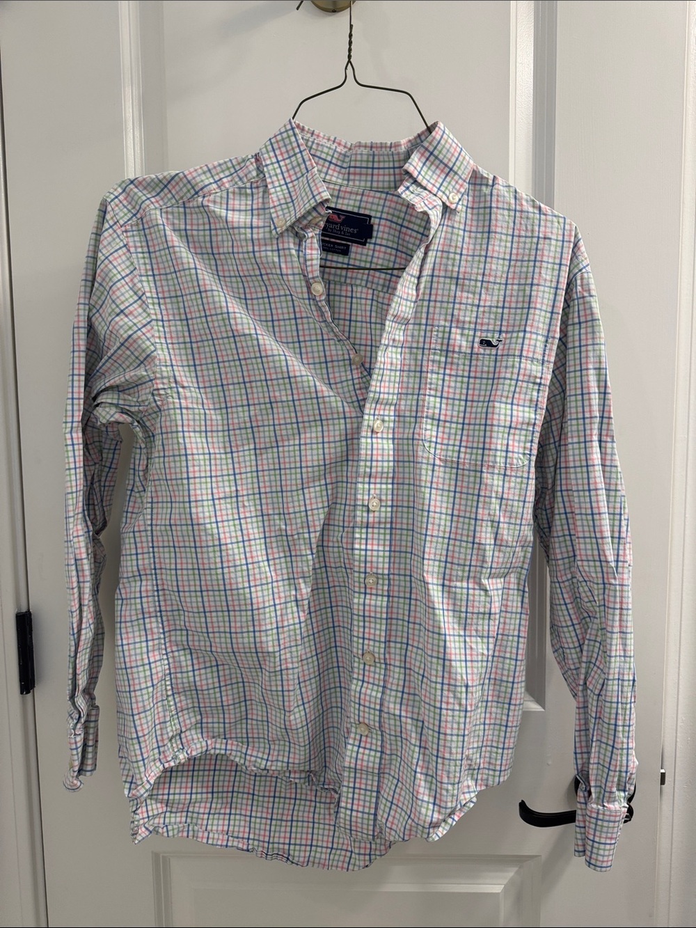 Vineyard Vines Men’s Multicolor Plaid Button-Down Shirt